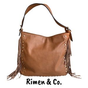 Rimen & Co. fringe handbag